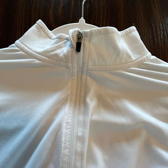 C9 by Champion Duo Dry 1/2 Zip white Pullover EUC running - Picture 10 of 12